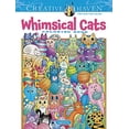 thumbnail image 1 of Pre-Owned Creative Haven Whimsical Cats Coloring Book (Paperback) 0486848663 9780486848662, 1 of 1