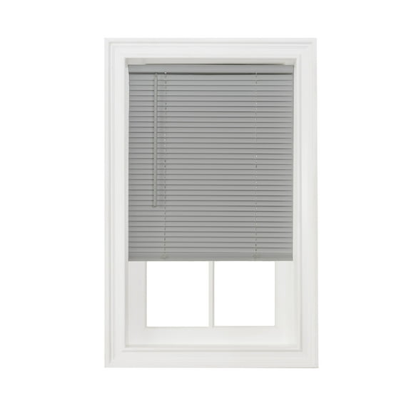 Simple Elegance by Ben&Jonah Cordless Anochecer Collection 1" Room Darkening Mini Blind 23"L x 64"W Gray