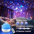 thumbnail image 3 of One Fire Baby Night Light Starry Sky Projector, Bluetooth Music Light, 8 Films, 360 Rotation Remote, 3 of 5