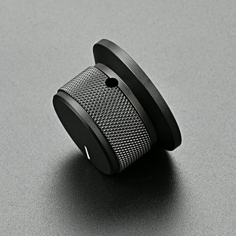AOOOWER Black Guitar Knobs Aluminum Potentiometer Control