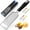 Black, variant on Zulay Kitchen Professional Cheese Grater Stainless Steel - Durable Rust-Proof Metal Lemon Zester Grater With Handle - Flat Handheld Grater For Cheese, Chocolate, Spices, And More