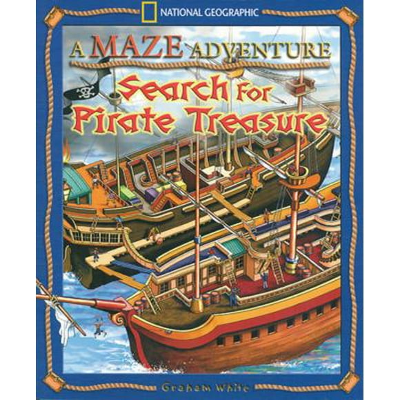 A Maze Adventure: Search for Pirate Treasure 9781426304590 Used / Pre-owned