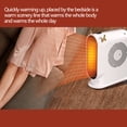 thumbnail image 5 of HDWUEN Desk Heater Space Heater Tipping Protection Portable Heater With Thermostat,Electric Desktop Heater High Output Fan for Home Bedroom Office Desk Indoor Use, 5 of 6