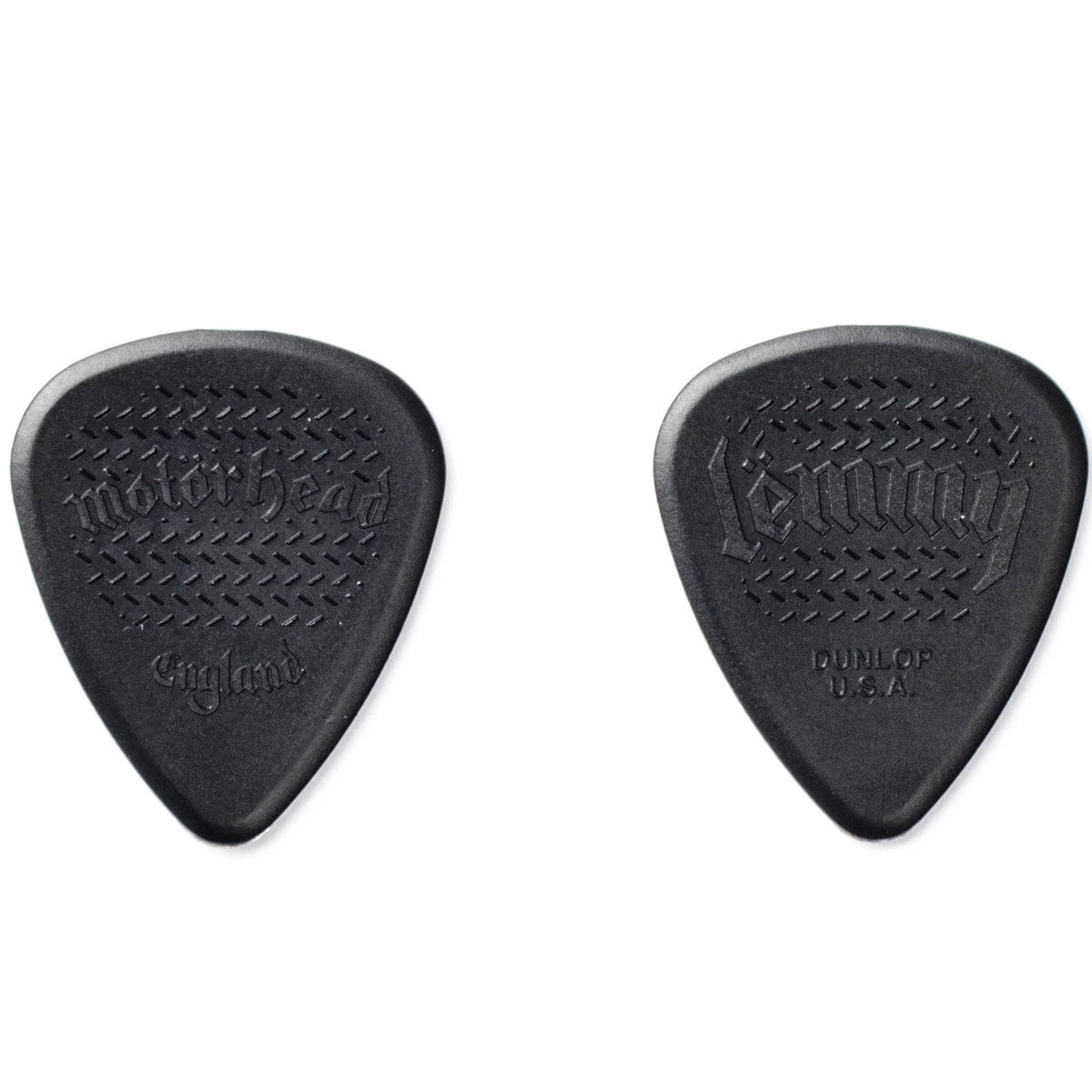 Dunlop Motorhead Lemmy Signature Guitar Picks, 1.14mm Gauge, Assorted Color, 6-Pack (Tin)
