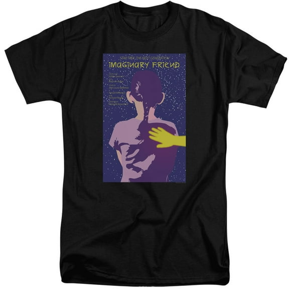 Star Trek Tng Season 5 Episode 22 Adult Tall T-Shirt 18/1 T-Shirt Black