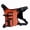 Orange, variant on CEORPER Portable Fishing Chest Bag Splashproof Bags with Reflective Strips