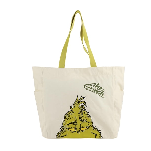 Bolso Tote Bioworld Grinch de Lona 39x38 cm Grande