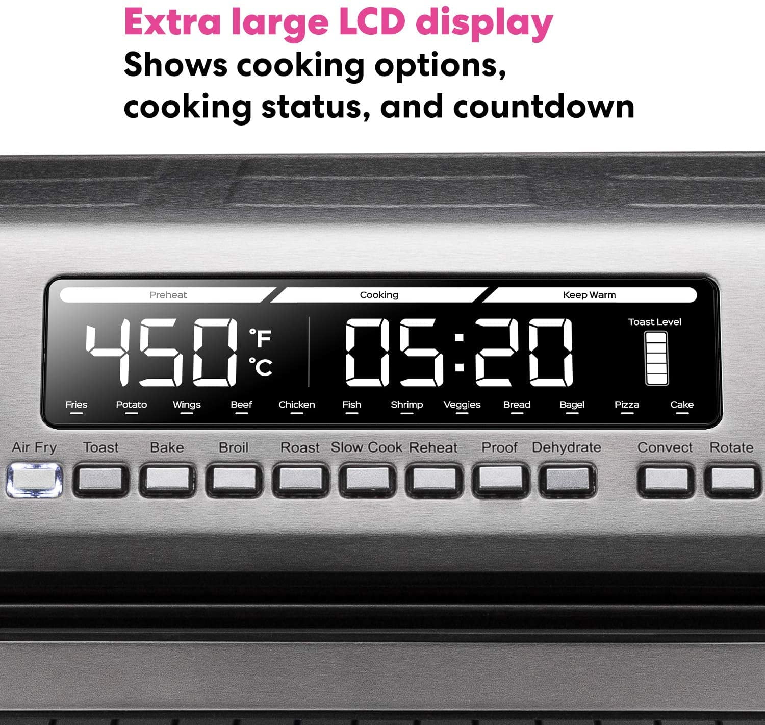  Instant Pot Omni Plus 11-in-1 Toaster Oven - Air Fry,  Dehydrate, Toast, Roast, Bake, Broil, Slow Cook, Proof or Reheat :  Everything Else