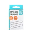 thumbnail image 1 of Pen+Gear  Jumbo Smooth Paper Clips  for Office School & Personal Use, 50 mm, 50 pcs, 1 of 4