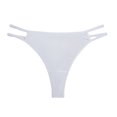 thumbnail image 7 of Low Waisted Briefs for Women Solid Color Patchwork Thin-Band Breathable Underpants, 7 of 7