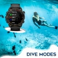 thumbnail image 6 of Garmin Descent Mk3i Watch-Style 51mm Dive Computer (Carbon Gray, Black Band) Bundle with Garmin Descent T2 Transceiver with Enhanced SubWave Sonar Technology (2 Items), 6 of 7