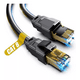 thumbnail image 1 of Cable Red Cat 8 Rj45 Sftp Ethernet 40 Gbps Negro 20 Metros, 1 of 5