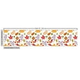 thumbnail image 2 of Autumn Fabric by the Yard, Seasonal Leaves Mixed Floral Illustration Plain Background Print, Decorative Upholstery Fabric for Sofas and Home Accents, Vermilion and Burnt Orange by Ambesonne, 2 of 4
