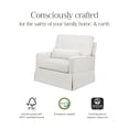 thumbnail image 3 of Namesake Crawford Pillowback Chair and a Half Comfort Swivel Glider, 3 of 7