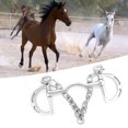 thumbnail image 2 of Bouche de Cheval en Acier Inoxydable, Mors de Bouche de Cheval Durable, Cheval Argenté Anti-Rouille pour une Utilisation de Longue Durée, 2 of 8