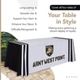 thumbnail image 4 of Army Black Knights 6' Wordmark Table Throw, 4 of 5