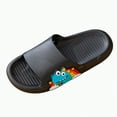 thumbnail image 3 of Godom Toddler Slippers Non-Slip House Slippers Cute Soft Slip-On Shoes Toddler/Little/Big Kid, 3 of 7