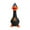 Cat Toys 7.0 inches Black, variant on Funny Squeaky Chicken Dog Toy, Rubber Quacking Chew Toy for Boredom Relief 1 Pack, Durable Latex Pet Stress Reliever, Interactive Squeeze Toy Black 7 Inch