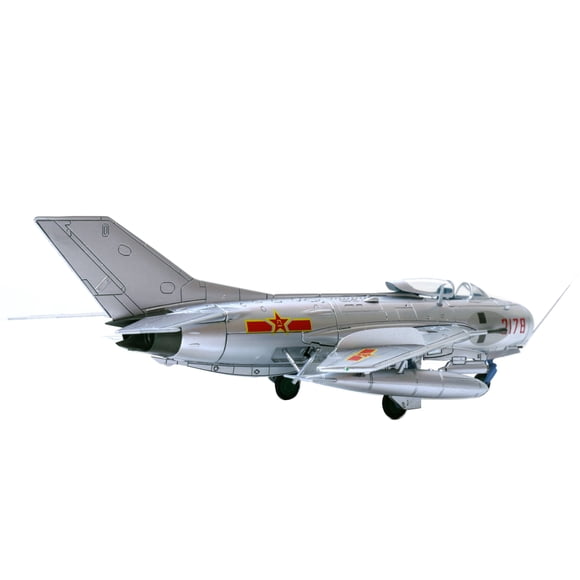 1:72 Scale Chinese Shenyang J-6 Fighter Jet Model for Home Decor Diecast Alloy Craftsmanship