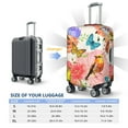thumbnail image 6 of Gaeub Flowers And Birds Watercolor Elastic Luggage Cover with Concealed Zipper Dust-Proof Luggage Cover Protector - 18-32 inch - Medium, 6 of 9