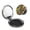 Round Shape, variant on Picia Robot and Monsters for Compact Vanity Mirror , Travel Makeup Mirror , Portable Magnifying Cosmetic Mirror for Daily, Work, Business-Heart Shape