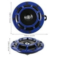 thumbnail image 2 of SHOWERORO 2Ud Horn Electric Altavoces Para Motocicleta Y Auto Impermeables Con Sonido Nítido Y Estructura, 2 of 5
