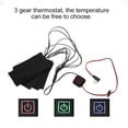thumbnail image 2 of Almohadilla térmica USB ropa térmica negra chaqueta térmica ropa de abrigo eléctrica Kit 8 en 1 para niños y adultos invierno al aire libre ANGGREK Otros, 2 of 7