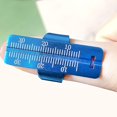 thumbnail image 4 of 5pcs Endo Gauge Finger Ruler 35MM Aluminum Endo Measuring Ring Root Canal Measuring Instrument Scope Measure Scale Dental Instruments Ring, 4 of 5
