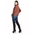 thumbnail image 3 of Suéter Cuello de Tortuga Roman Fashion Juvenil Cafe CH, 3 of 5