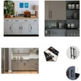 thumbnail image 4 of 20/50pcs Stainless Steel T Bar Pulls Knobs Handles Cabinet Door Kitchen Drawer, 4 of 7