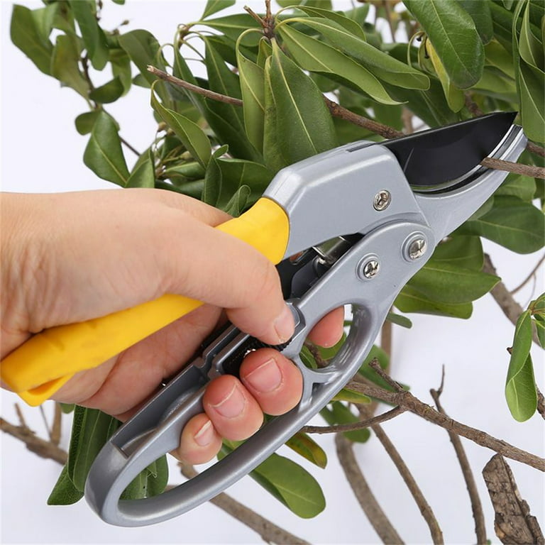 Portable Tree Pruner Handle Bush Pruning Shears Gardening Grafting Handheld  Professional Pliers Tools Garden Hand 