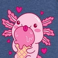 thumbnail image 3 of Instant Message - Axolotl Loves Ice Cream - Toddler & Youth Girls A-line Dress, 3 of 6