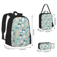 thumbnail image 2 of Easygdp Colorful Dog Mochila para Niños y Niñas con Set de Caja de Almuerzo y Estuche para Lápices 3 en 1, Mochila Escolar Estampada para Adolescentes, 2 of 7