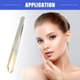 thumbnail image 2 of Vocoste Eyebrow Tweezers Stainless Steel Grooming Tool Tweezers for Nose Hair Silver Tone, 2 of 7