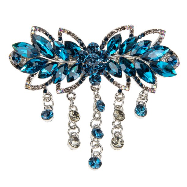 Hair Clip Crystal Hair Clip Rhinestone Hair Barrette Headdress Hair