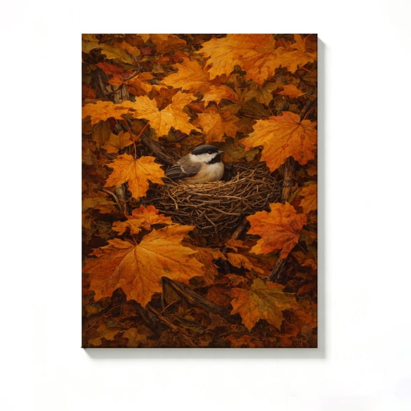 FLASHLUMI 8"×12" Canvas Wall Art, Modern Minimalist Canvas Prints for Bedroom Living Room Bathroom Office Home Decor