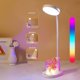 thumbnail image 1 of Lámpara de mesa LED pequeña de piedra, luz de escritorio blanca, recargable, estilo moderno, para estudio infantil, lámpara de escritorio para computadora, uso en casa o oficina., 1 of 7