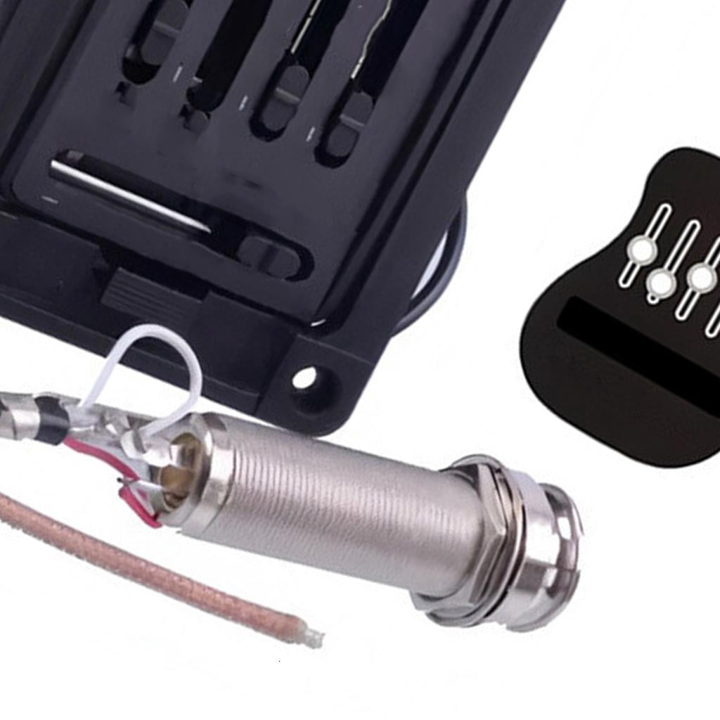 CEORPER Acoustic Guitar Pickup Amplifier Easy Installation Guitar Pickup System