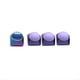 thumbnail image 3 of 5 Piezas de Tapa de Teclado de Metal de Aleación de Aluminio de Color, Tapa de Tecla de Personalidad ESC Universal para Teclado Mecánico con Extractor de Teclas de Metal, 3 of 5