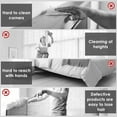 thumbnail image 3 of Gap Dust Cleaner Retractable Microfiber Gap Cleaning Duster Flexible Telescopic Dust Cleaner with Detachable Handle for Home Bedroom Kitchen, 3 of 8