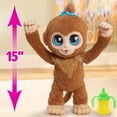 thumbnail image 6 of furReal Peanut The Playful Monkey Interactive Toy, 15-inch Realistic Plush, Kids Toys for Ages 4 Up, 6 of 7