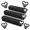 Black-M4-1.57"-200, variant on 100spring Snap Hook Carabiner Clip(3in Black)