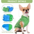 thumbnail image 2 of 2 Pieces Fleece Dog Sweater Vest Winter Warm Dog Sweaters for Small Dogs Male Female Fall Pullover Doggie Clothes with D-Ring Soft Puppy Cold Weather Coat Clothing, 2 of 7