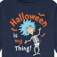 thumbnail image 3 of Dr. Seuss - Halloween Is My Thing - Toddler And Youth Long Sleeve Graphic T-Shirt, 3 of 6