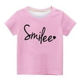 thumbnail image 3 of Tbopshirt Girls Clothes,Casual Gifts for Girls,T Shirt for Kids Short Sleeve Graphic Round Neck Crop Top for 3-12 Years Girls and Boy Tee, 3 of 3