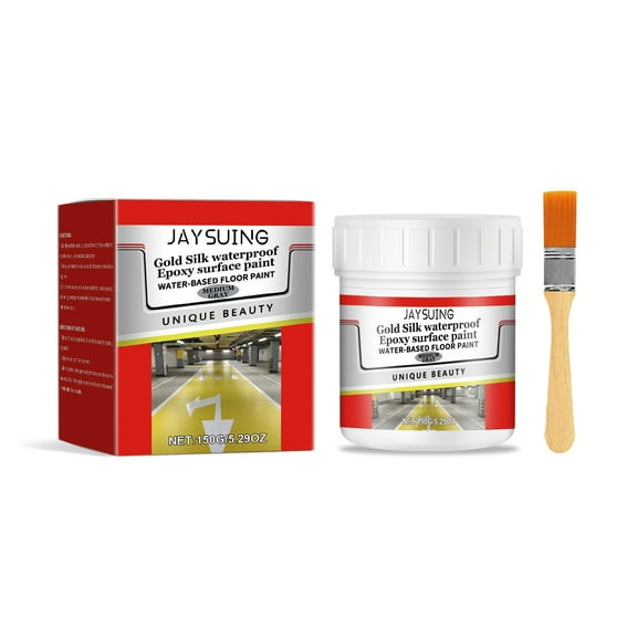 Waterproof epoxy floor paint household wall floor waterproof anti-crack cover stain renovation paste