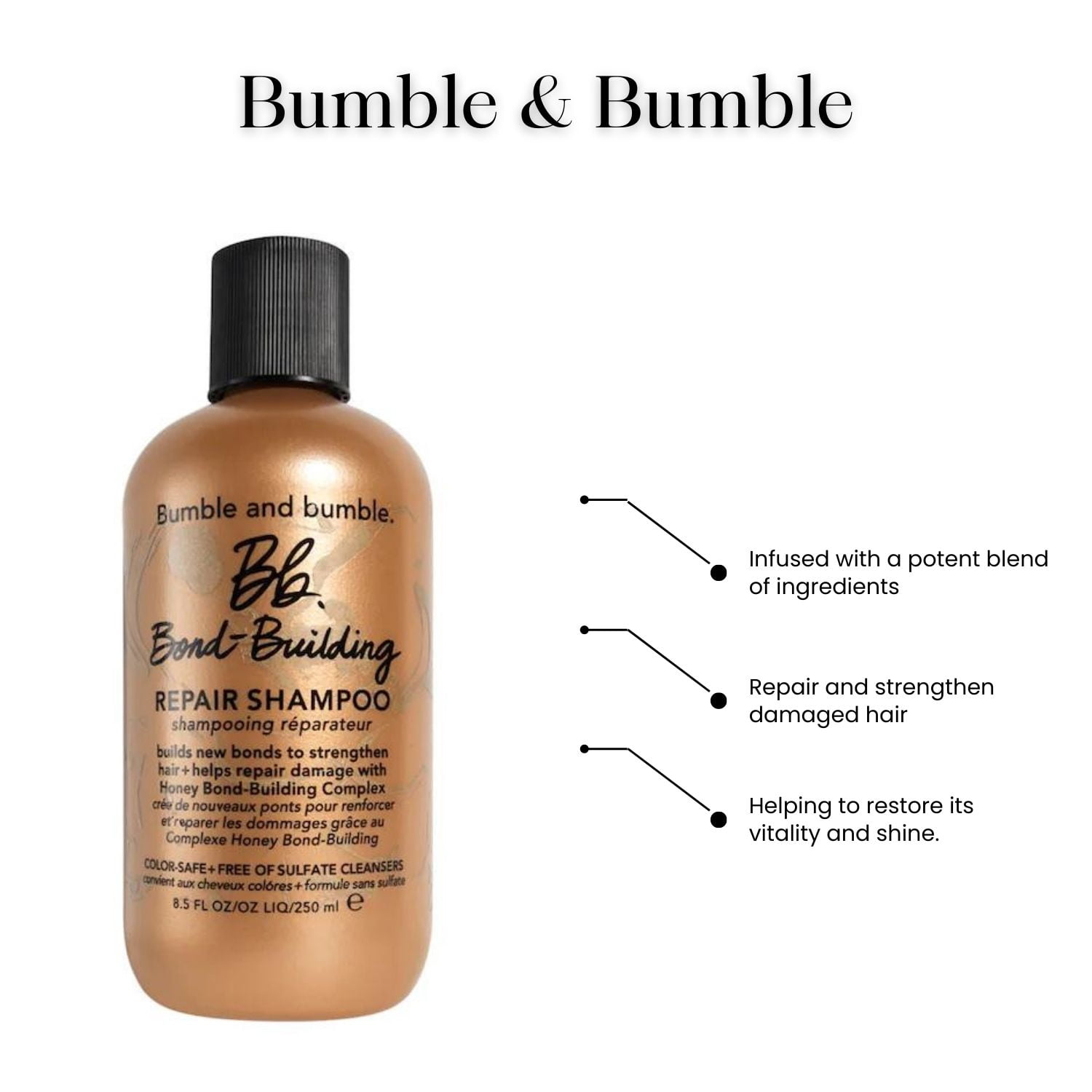 Bumble and Bumble Bond Building Repair Shampoo For All hair Types 250 ml / 8.5 oz