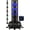Blue, variant on RDX Free Standing Punching Bag with Gloves, 6FT XXL Heavy Duty Adult Ronin Target Pedestal Bag Set, Golden