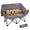 Gray, variant on VILLEY Oversized Double Camping Chair, 800lbs Portable Folding Loveseat for Adults, Heavy Duty Suede Fabric, XL 2 Person Padded Chair with Cup Holders for Outdoor Camping, Lawn, Backyard