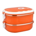 thumbnail image 1 of Clearance! Stainless Steel Insulated Lunch Box, Multi-Layer Student Lunch Box, Sealed Plastic Fresh-Keeping Box E, 1 of 1